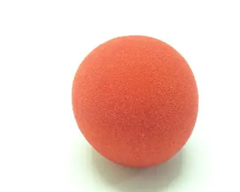 Gratis forsendelse!4,5 cm 50pc/taske Soft Super Sponge Bolde(Rød) -Magic Trick,fase/nærbillede,magic tricks,brand,rekvisitter,komedie,Tilbehør