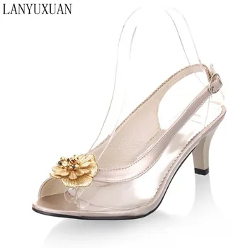 Stor Størrelse 34-46 damer, sko-kvinde Sandaler sko mujer kvinder, chaussure femme sapato feminino bryllup tacon valentine D23