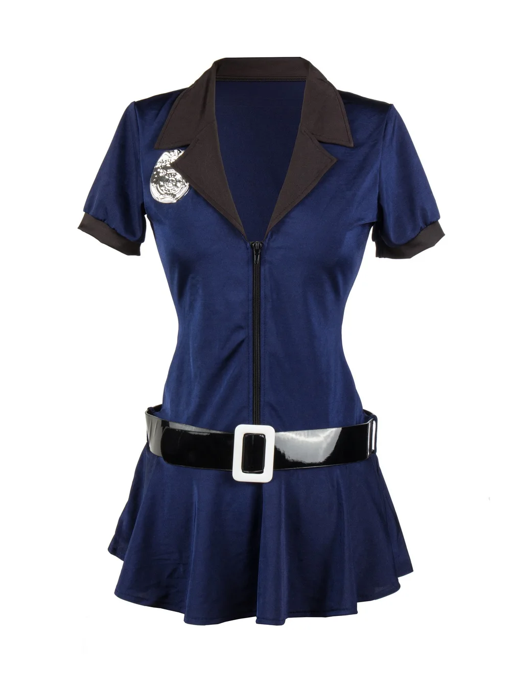 Blå Sexet Kostume Halloween Cosplay Kjole Outfit politibetjent Uniform Plus Size Kostumer Til Voksne Kvinder 2XL rabat | Kvinder's Kostumer \ Groendalspark.dk