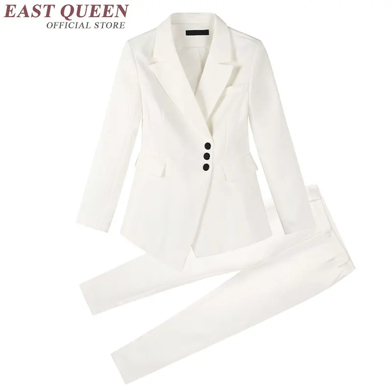 Bedrag Magtfulde supplere Dame jakkesæt blazer hvid sort jakkesæt til kvinder mode kontor ensartet  design kvinder DD254 rabat | Kvinder's Tøj & Tilbehør \ Groendalspark.dk