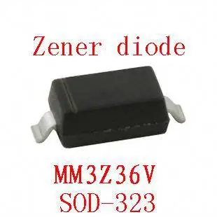 0805 smd zener diode sod-323 MM3Z36V 100pcs