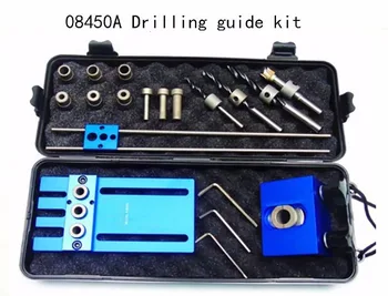 08450A boring guide kit,Træbearbejdning værktøj,3 i 1 Boring locator,