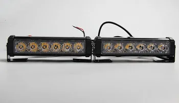 09011 2x6LED Bil Strobe Flash Lys Tilstande Auto Advarsel Lys 12W High Power Forsigtig Lampe Gratis Fragt