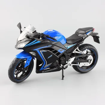 1/12 scale mærke 2013 Kawasaki Ninja 250R SE 300 EX250-L special edition race Motorcykel sport street ride diecast model boy toy