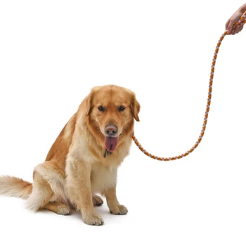 1,2 M Lang Holdbar Sikkerhed Hundesnor Kontrol Tilbageholdenhed Pet Hund Gå Trækkraft Reb Stærk Nylon Uddannelse Snor Fører M/L Størrelser