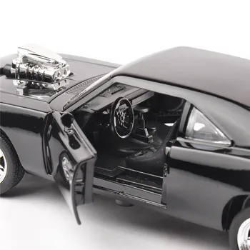 1:32 Fast Furious 7 Dodge Charger Legering Diecast Modeller bil brinquedos Metal-Klassisk Model Biler oyuncak legetøj JHTY048