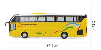 1:32 legering bus modeller,trække sig tilbage & blottere & musikalsk,Store turist-bus,metal diecasts,legetøjsbiler,gratis fragt