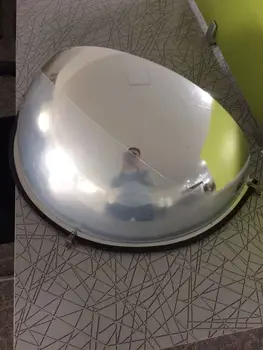 1/4 sfærisk spejl 2 stykker 60cmx30cm for projecor oppustelig dome planetarium
