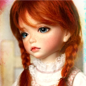 1 /6 BJD dukker BJD / SD fashionable Lonnie dejlige dukke for lille piger fødselsdag gave