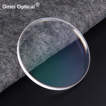 1.74 Ultratynde Enkelt Syn Recept Briller Optiske Linser Med Fuld UV-Beskyttelse og Anti-reflekterende Coating 2 stk