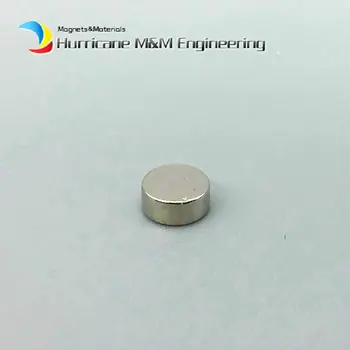 1 pack Lille Magnet NdFeB-Skive Dia 4x2 mm Præcision Magnet Neodym-Magneter Sensor Sjældne Jordarters Magneter Grade N42M NiCuNi