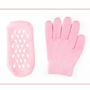 1 Par SPA-Gel Handsker ELLER strømper Genanvendelige Fugtighedscreme Kridtning Cremer Glatte Fødder Hånd Maske Silikone Sokker fodpleje Handske