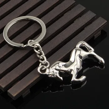 1 PC ' en Dejlig Hest Hest, animal pet-nøglering-Nøglering Nøglering Klassiske 3D-Vedhæng-Tasten Taske Kæde Kreativ Gave
