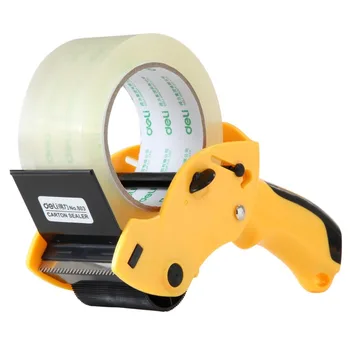 1 Pc/masse Plastik Bærbare Holdbar 60mm Tape Dispenser & Tape Cutter for Skolens Brevpapir & Kontor Levering