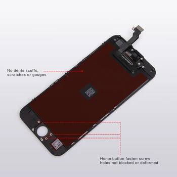 1 stk AAA - + + For iPhone 6 LCD-skærm Med Touch Screen Digitizer Assembly-Displayet Helt Ny, Høj Kvalitet, Gratis Forsendelse
