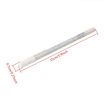 1 STK Hvid Krog Liner Penne Signatur Markør Sort Papir Highlighter Revisoren 0,8 mm W15