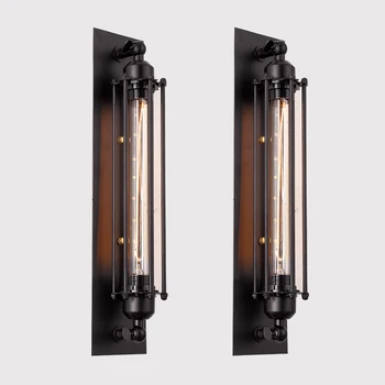 1 STK Loft Vintage væglamper Amerikanske Industrial væglampe Edison Lys 40W E27 Sengen vægbeslag Hjem Dekoration Belysning