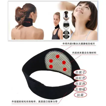 1 stk Magnetisk Terapi Hals Massageapparat halshvirvel Beskyttelse Spontane Varme Bælte Krop Massageapparat Til Nakke