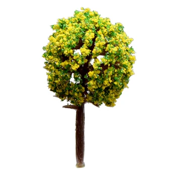 1 STK Mini Træ Kunstige Have Miniature Harpiks Håndværk Hjem Dekoration Micro Landskab Bonsai Plante