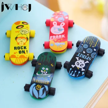 1 stk nyhed skateboard bil gummi viskelæder kreative kawaii kontorartikler, skoleartikler papelaria gave til børn