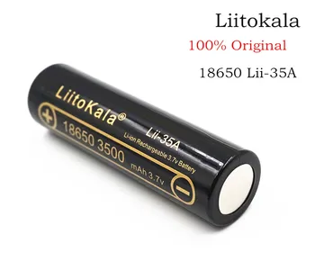 1 STK Oprindelige LiitoKala Lii-35A 3,7 V 3500mAh NCR18650GA 10A Tømning Genopladelige Batterier Til Sanyo 18650 Batteri/UAV