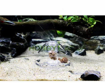 1 stykke plastik akvarium, akvarium snail trap catcher planarian halm sneglen catcher rejer cisterne fange naturen Renere