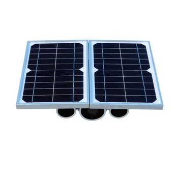 (1 sæt)Nye Solenergi WIFI ONVIF IP-Kamera med Night Vision Online fjernovervågning af Gratis APP High Power Batteri Solar Panel
