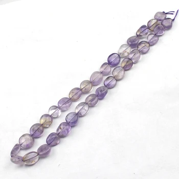 10-12mm chip form ametrin perler naturlige PERLE sten perler DIY-løse perler til smykkefremstilling strand 15