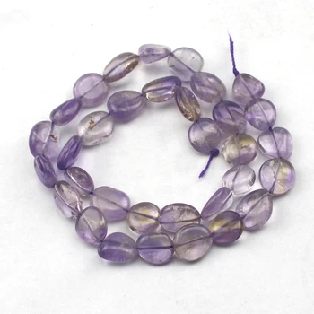 10-12mm chip form ametrin perler naturlige PERLE sten perler DIY-løse perler til smykkefremstilling strand 15