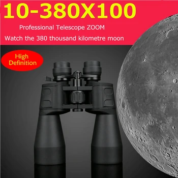10-380X100 Professionel Lang Rækkevidde, Jagt, Vandring Night Vision Telescope