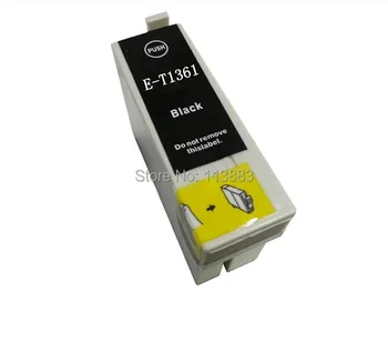 10 BLÆK 136 T1361*2 Sort kompatibel blækpatron til EPSON Workforce K101/K201/K301 printeren 2pcs/1 sæt med chip med blæk