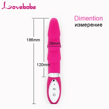 10 Hastigheder Sikker Silikone Vibrator Multispeed Vibrerende Legetøj Til Kvinde Vandtæt G-Spot Stimulation Voksne sexlegetøj for par