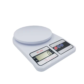 10 kg, 1g Digital Skala husstand Køkken Platform vægt Elektroniske balance Bagning Måle Mad Madlavning Værktøjer