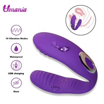 10-Mode Vibrationer G Spot Vibratorer til Kvinder Vandtæt Genopladelig Klitoris Stimulator Erotisk Legetøj Vibrator Sex legetøj til Kvinder