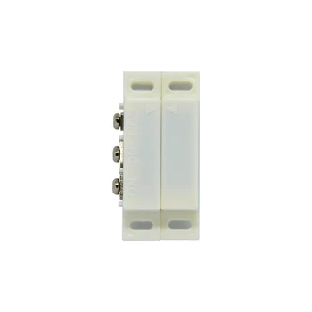 (10 STK)Kabel Plast med Magnetisk switch Dør Vindue Åbent detektor NC/NO valgfri udgang Alarm tilbehør Brystet Lampe Sensor