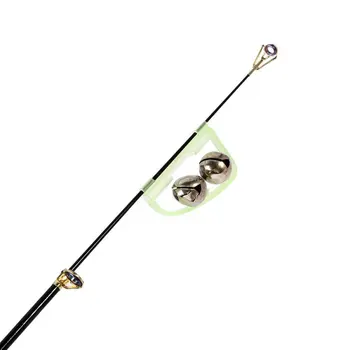 10 Stk Lysende Hav Fiskeri-Arkføderen 50mm Fiskeri Bell Twin Rod Tip Fisk Bell Alarm fiskegrej Ny