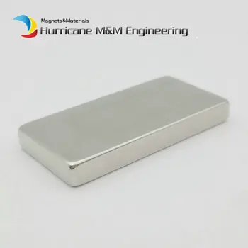 10 stk NdFeB Magnet Blok 40x20x5 mm Rektangel Stærk N42 NiCuNi Belagt Neodym Magneter af Sjældne Jordarters Magneter