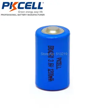 10 x 1/2AA Batterier ER14250 14250 1200mAh 3,6 V Li-SOCl2 Lithium Ikke-genopladeligt Batteri