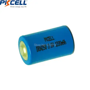 10 x 1/2AA Batterier ER14250 14250 1200mAh 3,6 V Li-SOCl2 Lithium Ikke-genopladeligt Batteri