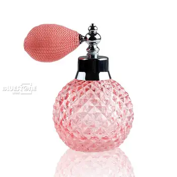 100 ml Pink Vintage Crystal Parfume Flaske Spray Forstøver Flaske Dame Gave