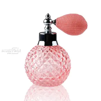 100 ml Pink Vintage Crystal Parfume Flaske Spray Forstøver Flaske Dame Gave