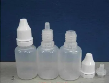 100 Stk 30 ml (1 oz) Plast Dropper Flasker Med børnesikret Caps & Tips Tyv Sikker Ring PE LDPE Bedste Til E Cig, Damp Væske