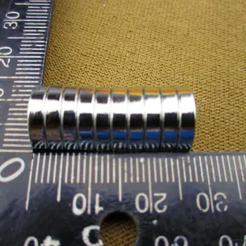 1000pcs 12mm x 3mm Engros Craft Model Kraftfuld Sjældne Jordarter NdFeB Magnet Neo Neodym-N50 køleskabsmagneter 12 * 3 mm(12*2.78)