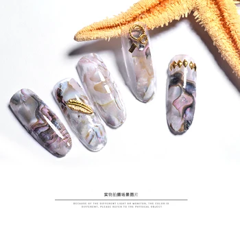 100cmx4cm Gradient Marble Nail Art Designs Folie Klistermærker DIY Transfer Folier Fuld Wraps Mærkater Mærkat Charme, Manicure, Udsmykning
