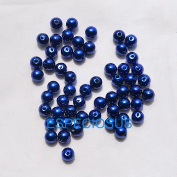 100pcs DIY Mode Smykker Tilbehør 8MM Akryl Perler Plast Perle Rund Form for 19 Forskellige Farver Armbånd Gør Afdelinger