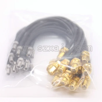 100PCS JX-stik RF Koaksial kabel-SMA hun til TS9 han Lige type RG174 Pigtail Kabel-15CM Gratis fragt