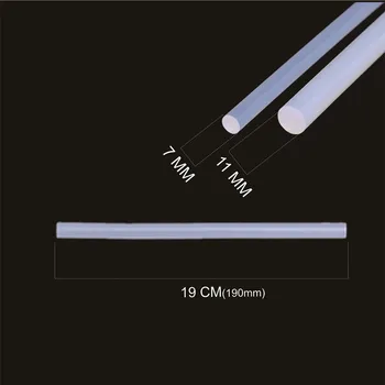 100pcs limstift DIY Indsætte Værktøjer Diameter, 7MM/ 11MM Hot Melt Lim Stick Professionel Længde 190MM Hot Melt Lim Stick