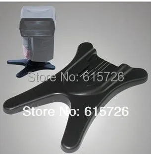 100pcs/masse Flash Stand Holder Base Hot Shoe for alle DSLR kamera flash Speedlite Transmitter