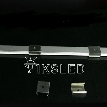 100pcs metal klip bruge til at holde den stiv strip profil led rigid strip tilbehør klip brug for aluminium U,V aluminium