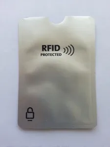 100pcs RFID beskyttet ærme cardsheild Anti Tyveri Kredit Card Protector Aluminium RFID-Blokering kort Ærme protektor